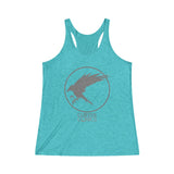 Corvus Comics | Bird | Women's Tri-Blend Racerback Tank