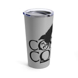 Corvus Comics | Black Logo with Bird | Tumbler 20oz