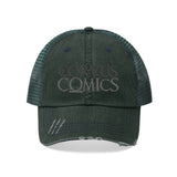 Corvus Comics | Grey Logo | Unisex Trucker Hat