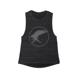 Corvus Comics | Bird | Women's Flowy Scoop Muscle Tank