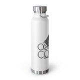 Corvus Comics | Grey Logo with Bird | 22oz Vacuum Insulated Bottle