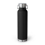 Corvus Comics | Grey Logo with Bird | 22oz Vacuum Insulated Bottle