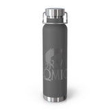 Corvus Comics | Grey Logo with Bird | 22oz Vacuum Insulated Bottle