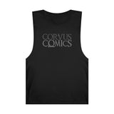 Corvus Comics | Grey Logo | Unisex Barnard Tank