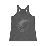 Corvus Comics | Bird | Women's Tri-Blend Racerback Tank