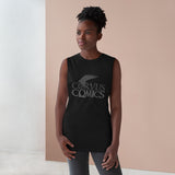 Corvus Comics | Grey Logo with Bird | Unisex Barnard Tank