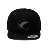 Corvus Comics | Bird | Unisex Flat Bill Hat