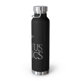 Corvus Comics | Grey Logo with Bird | 22oz Vacuum Insulated Bottle