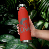 Corvus Comics | Grey Logo with Bird | 22oz Vacuum Insulated Bottle